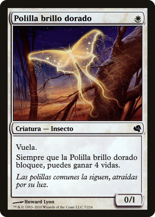 Goldenglow Moth (ps11)