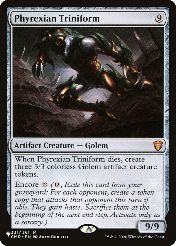Phyrexian Triniform (plst)