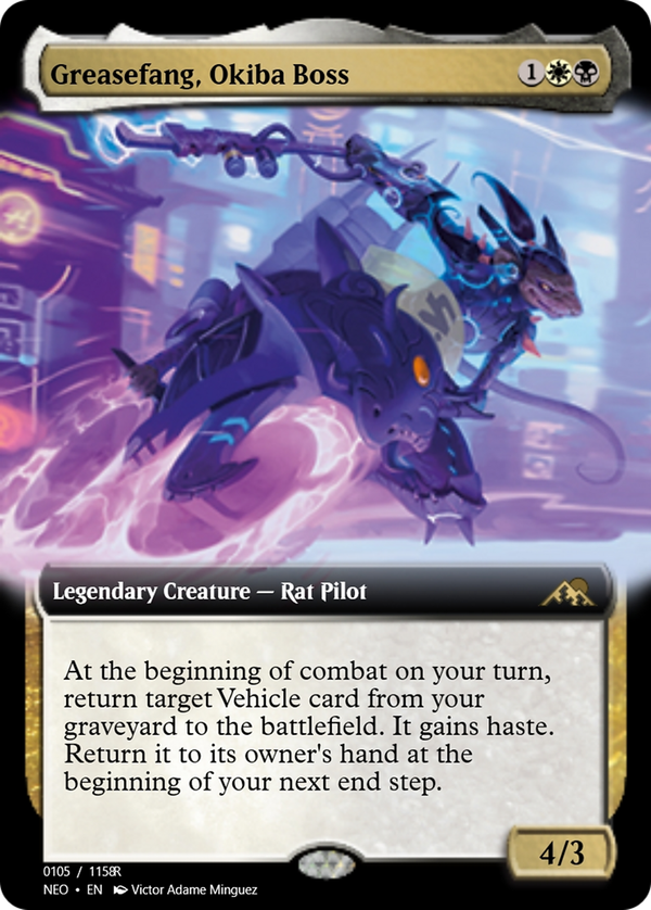 Greasefang, Okiba Boss (prm)