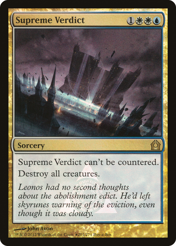 Supreme Verdict (prtr)