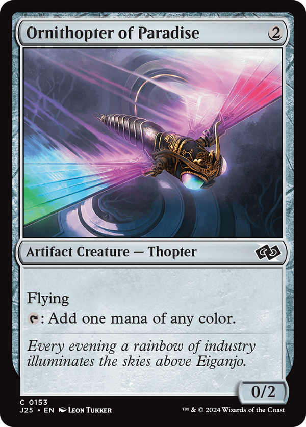 Ornithopter of Paradise (j25)