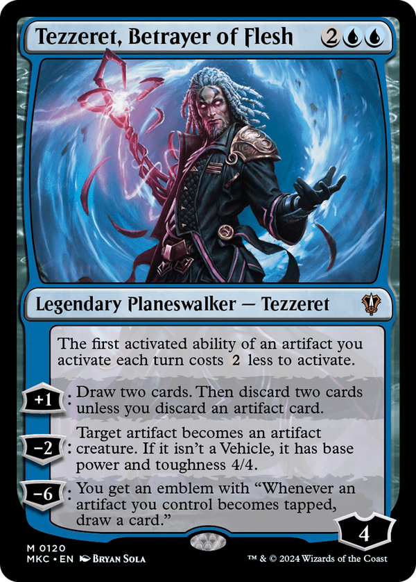 Tezzeret, Betrayer of Flesh (mkc)