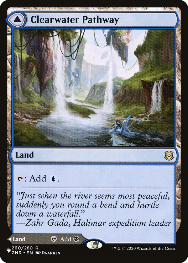 Clearwater Pathway // Murkwater Pathway (plst)