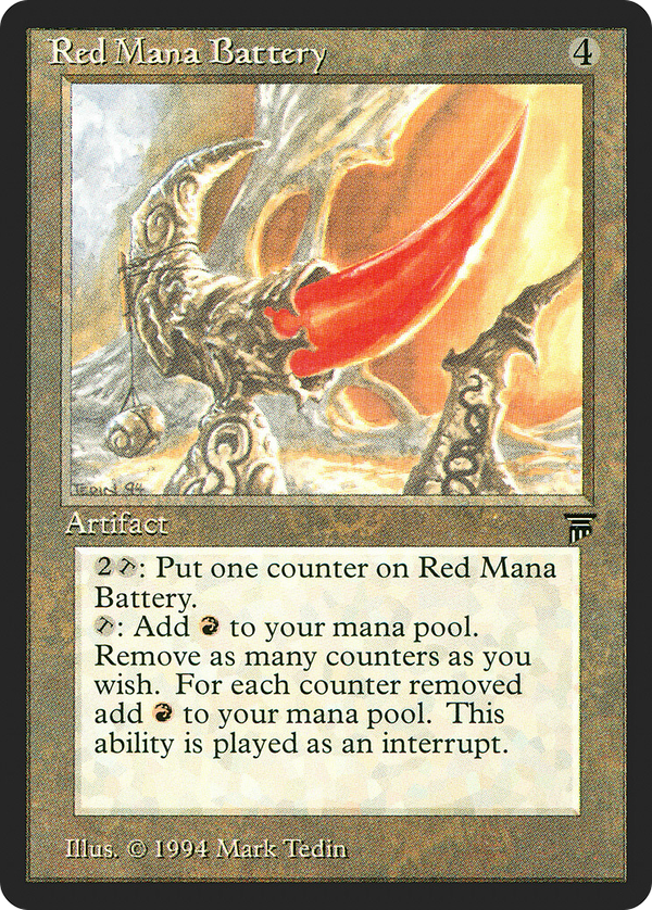 Red Mana Battery (leg)