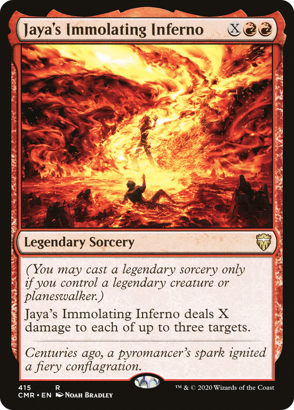 Jaya's Immolating Inferno (cmr)
