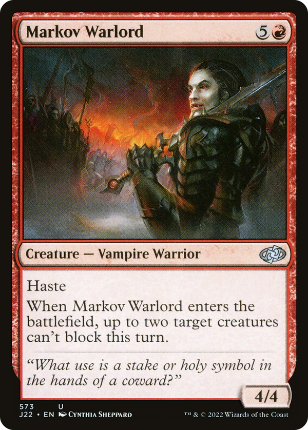 Markov Warlord (j22)