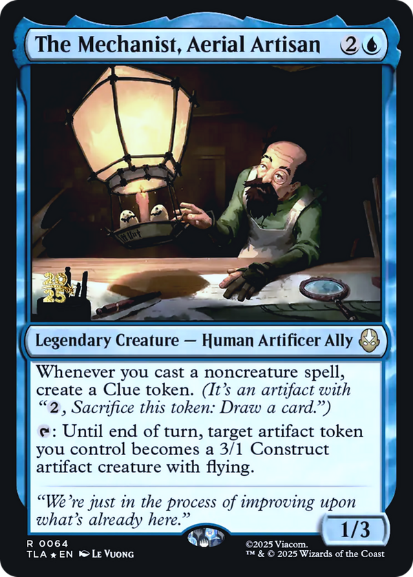 The Mechanist, Aerial Artisan (ptla)