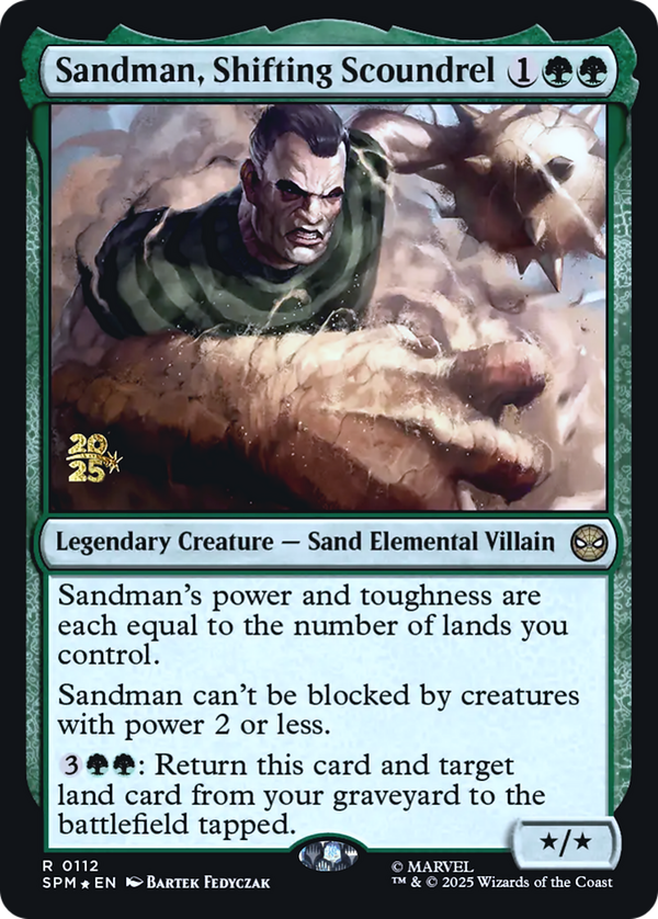 Sandman, Shifting Scoundrel (pspm)