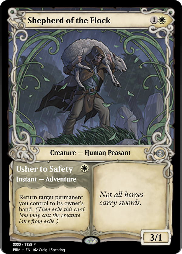 Shepherd of the Flock // Usher to Safety (prm)