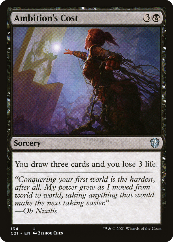 Ambition's Cost (c21)
