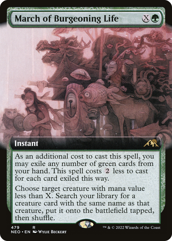March of Burgeoning Life (neo)