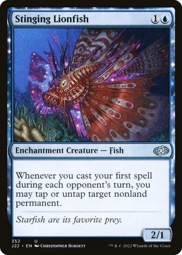 Stinging Lionfish (j22)
