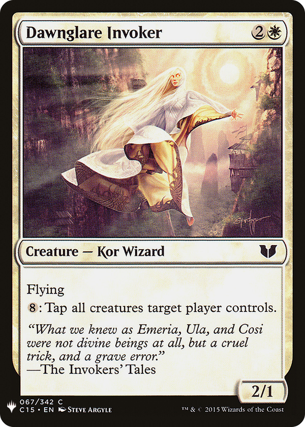 Dawnglare Invoker (plst)