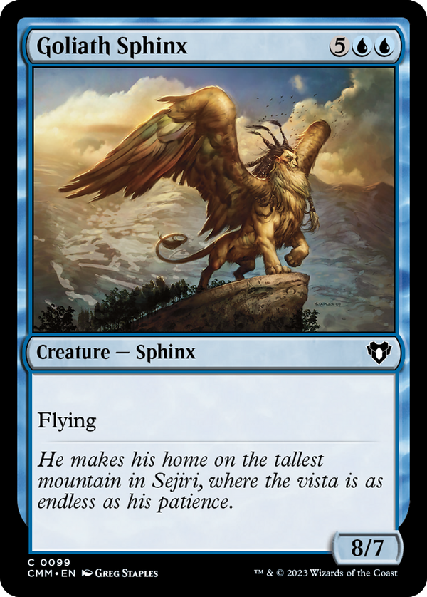 Goliath Sphinx (cmm)