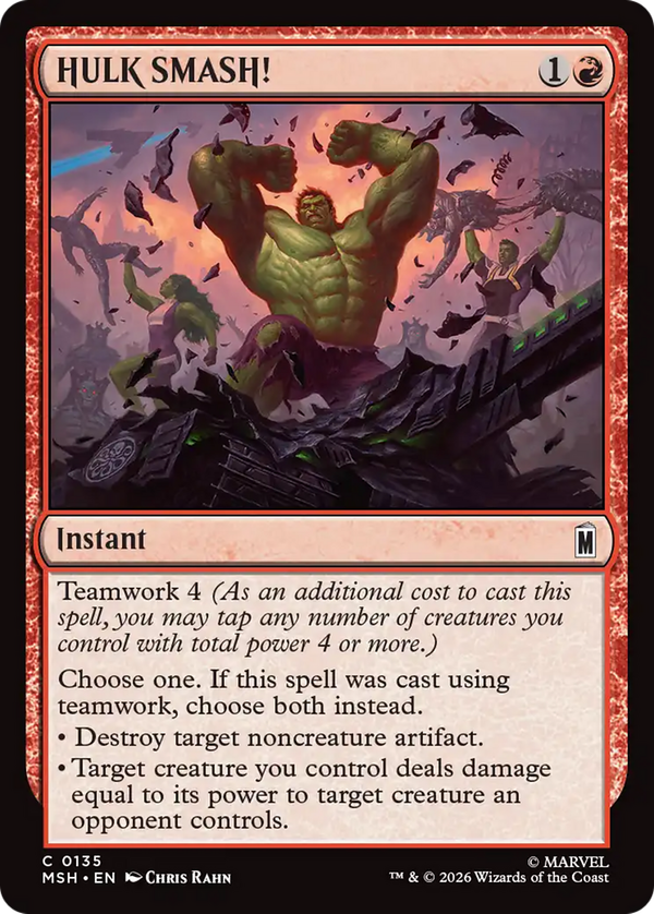 HULK SMASH! (msh)