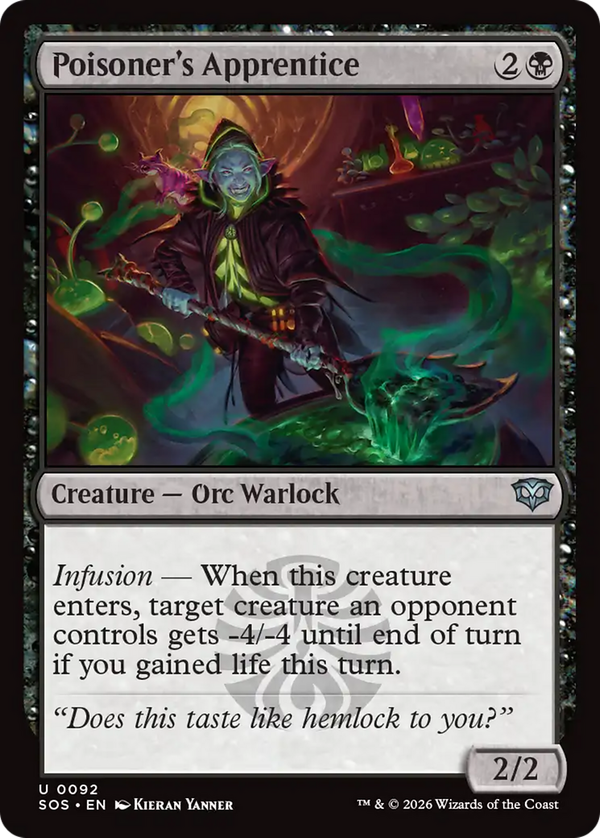 Poisoner's Apprentice (sos)