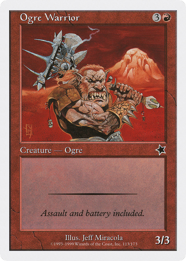 Ogre Warrior (s99)