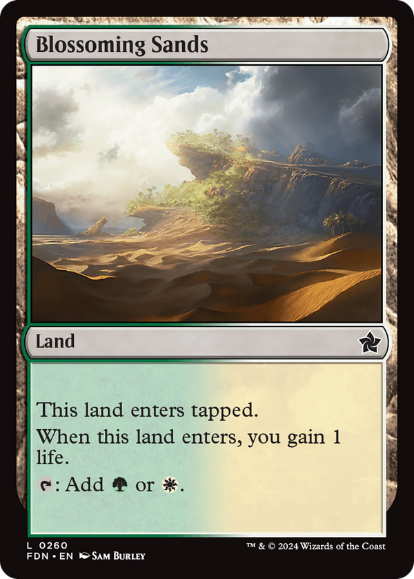 Blossoming Sands (fdn)