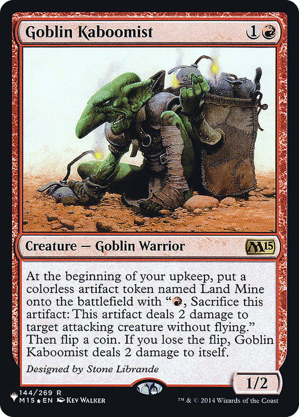 Goblin Kaboomist (plst)