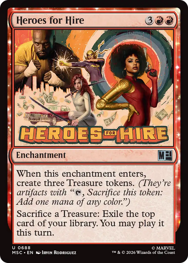 Heroes for Hire (msc)