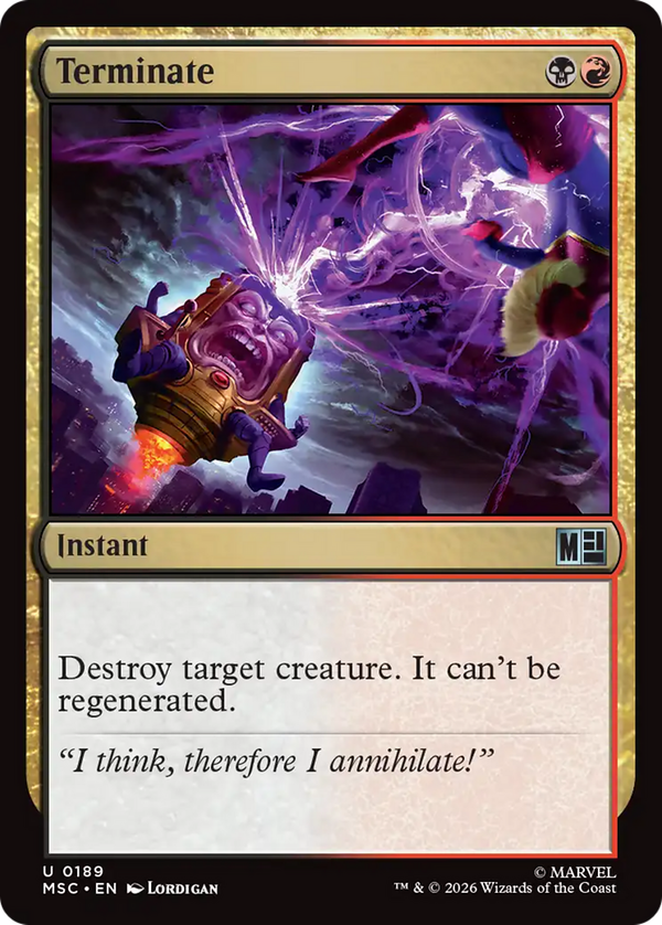 Terminate (msc)