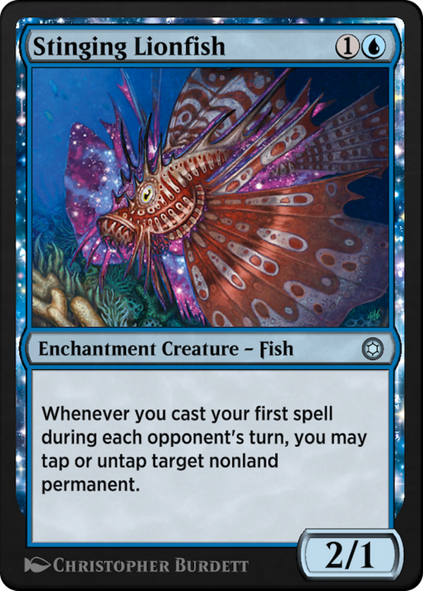 Stinging Lionfish (hbg)