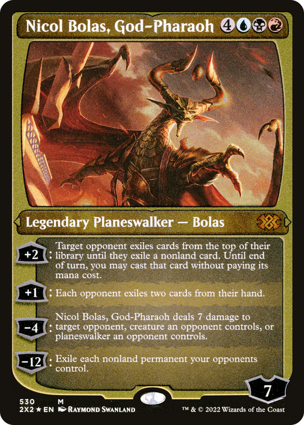 Nicol Bolas, God-Pharaoh (2x2)
