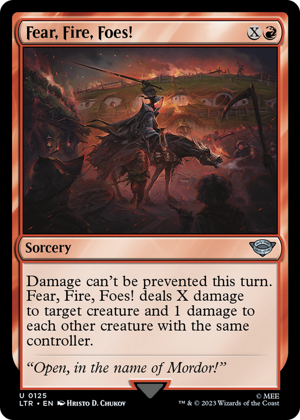 Fear, Fire, Foes! (ltr)