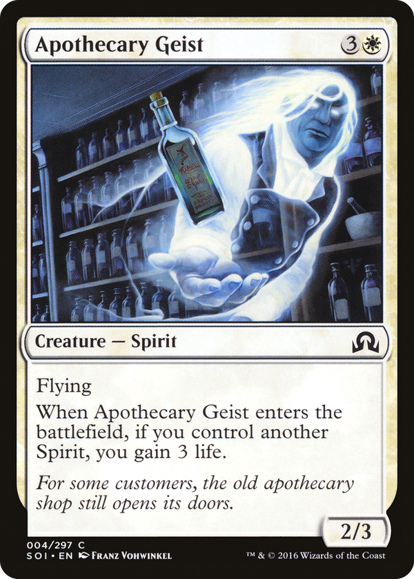 Apothecary Geist (soi)
