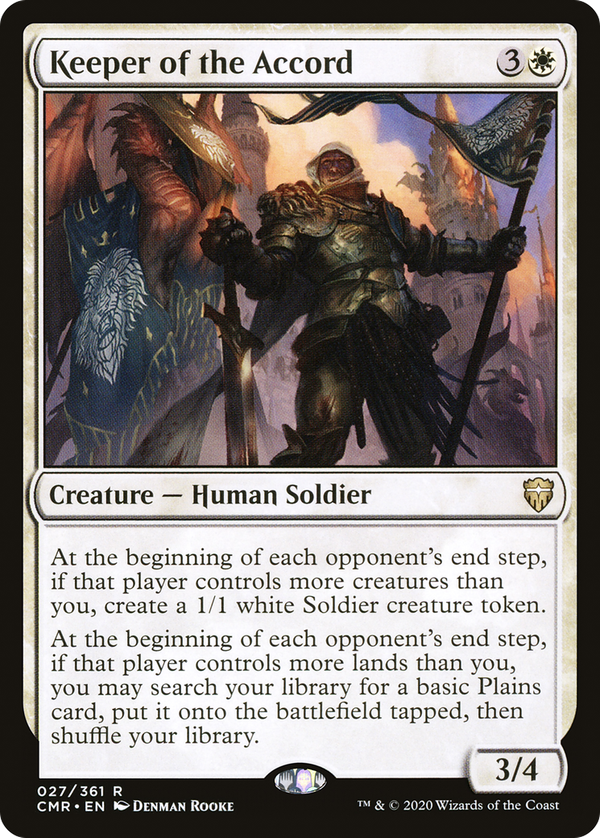 Keeper of the Accord (cmr)