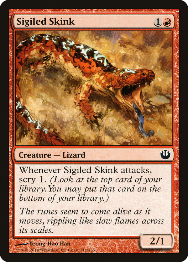 Sigiled Skink (jou)
