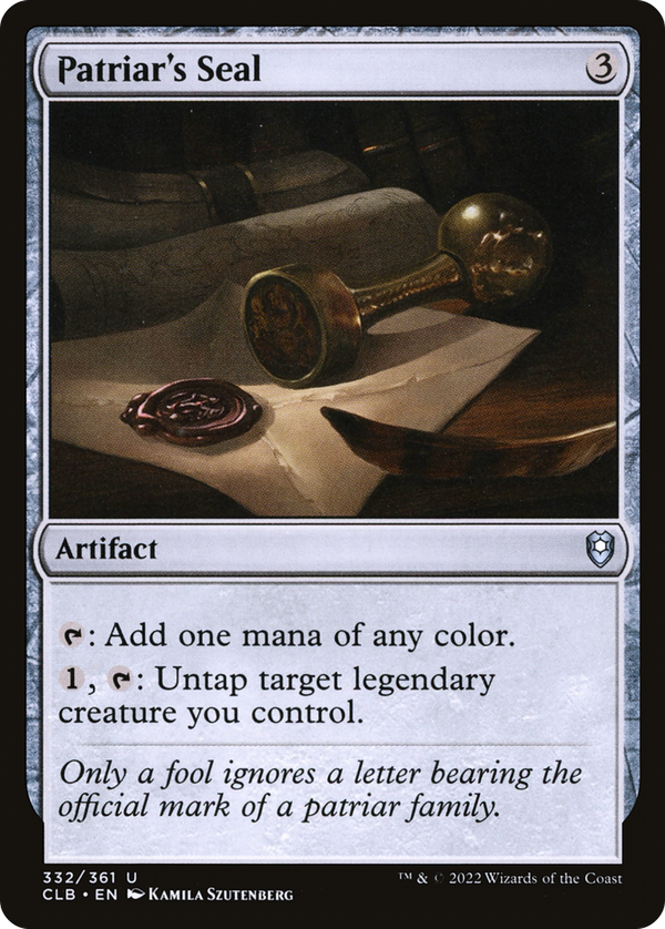 Patriar's Seal (clb)