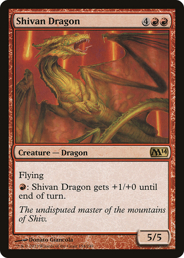 Shivan Dragon (m14)