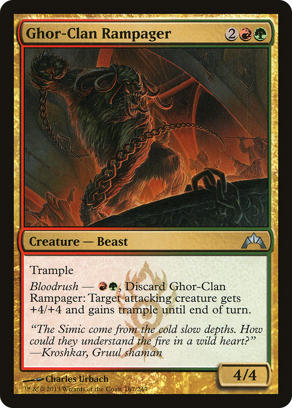 Ghor-Clan Rampager (gtc)