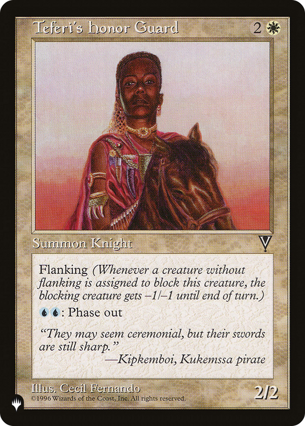 Teferi's Honor Guard (plst)