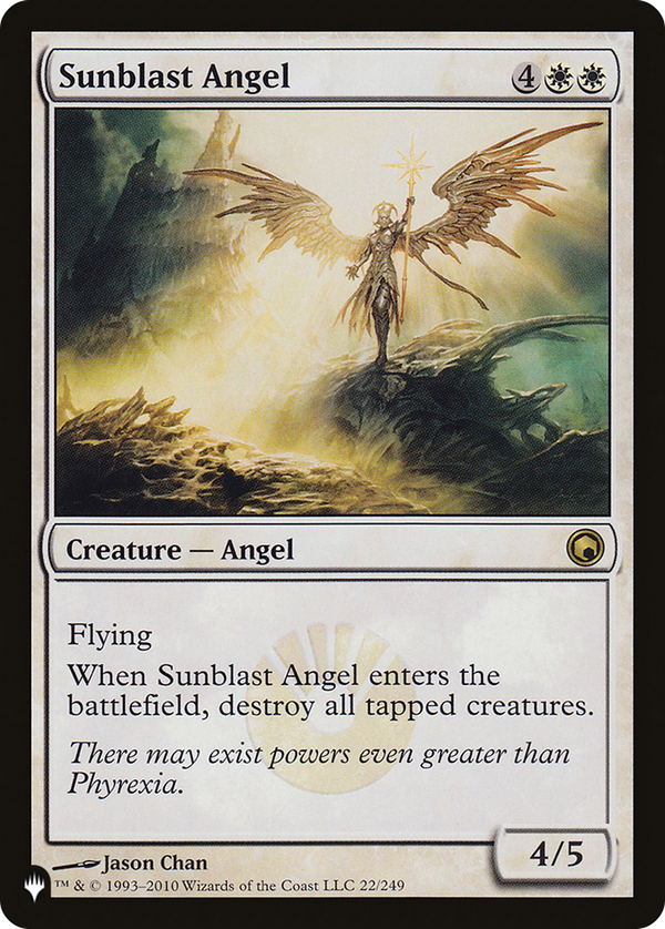 Sunblast Angel (plst)