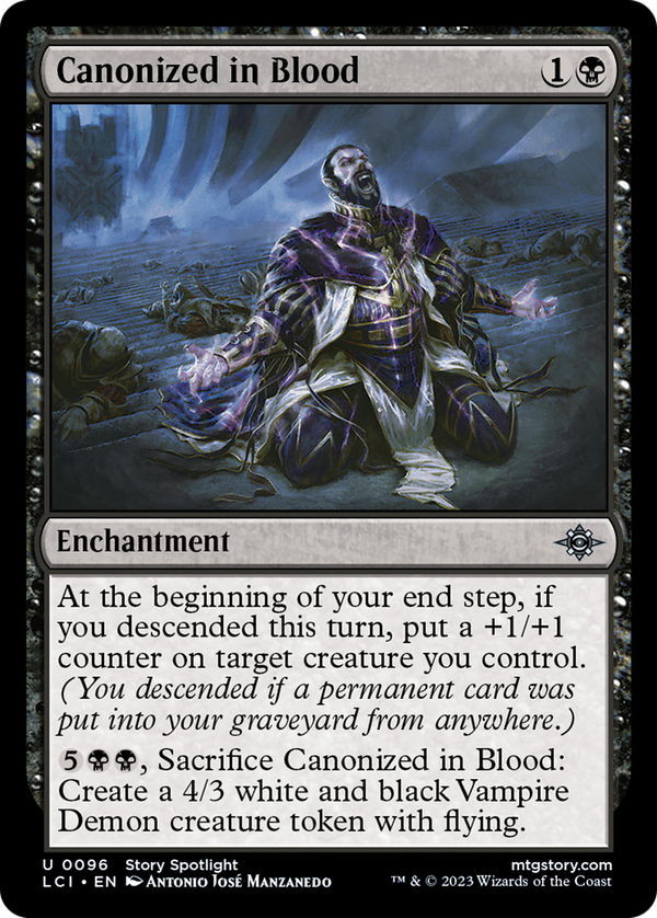 Canonized in Blood (lci)