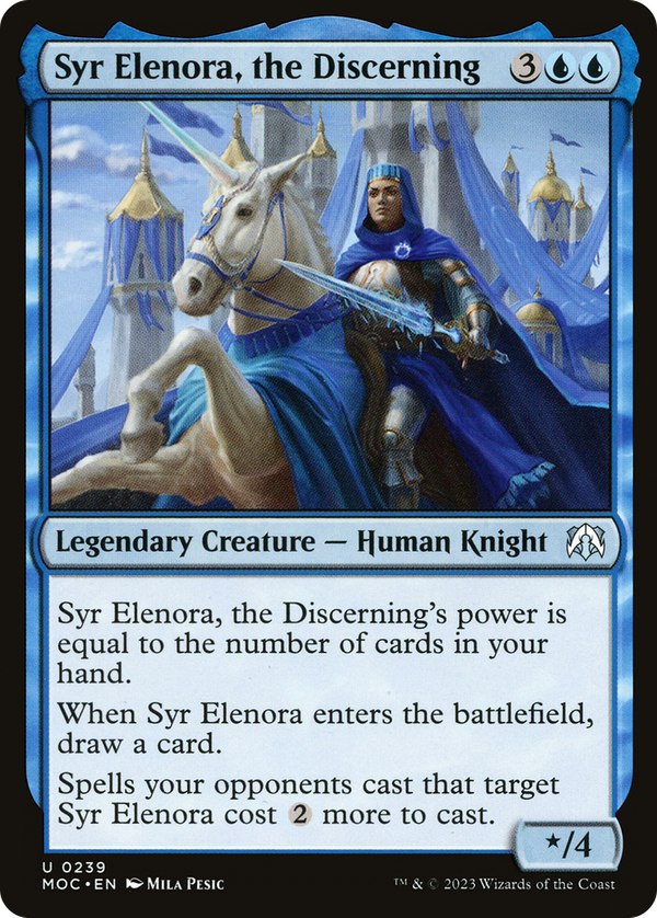 Syr Elenora, the Discerning (moc)
