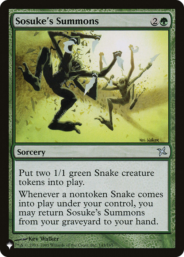 Sosuke's Summons (plst)
