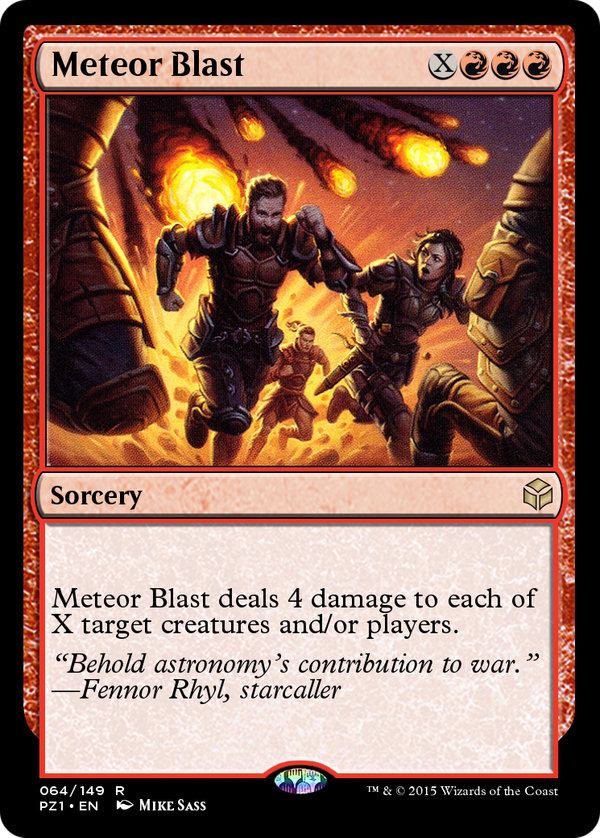 Meteor Blast (pz1)