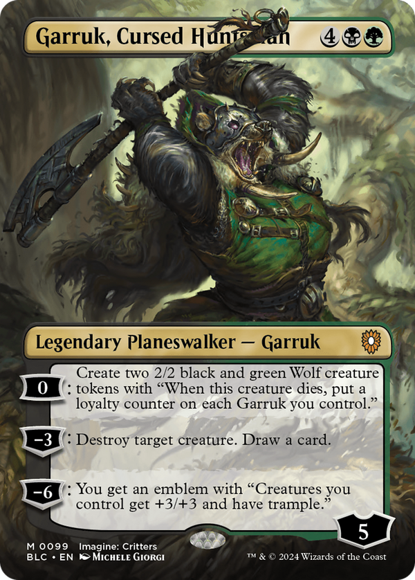 Garruk, Cursed Huntsman (blc)