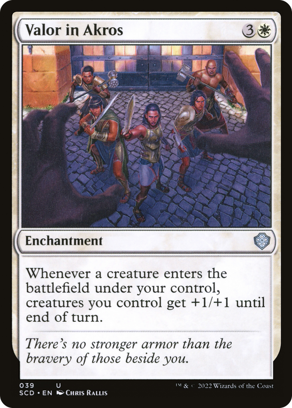 Valor in Akros (scd)