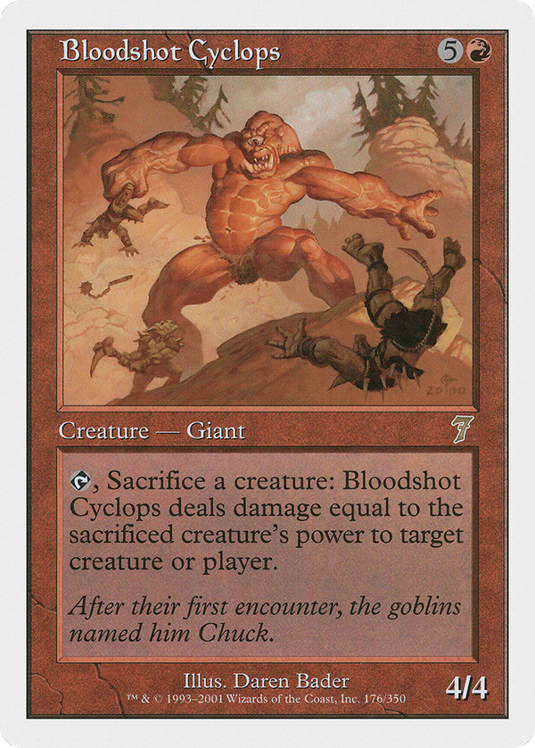Bloodshot Cyclops (7ed)