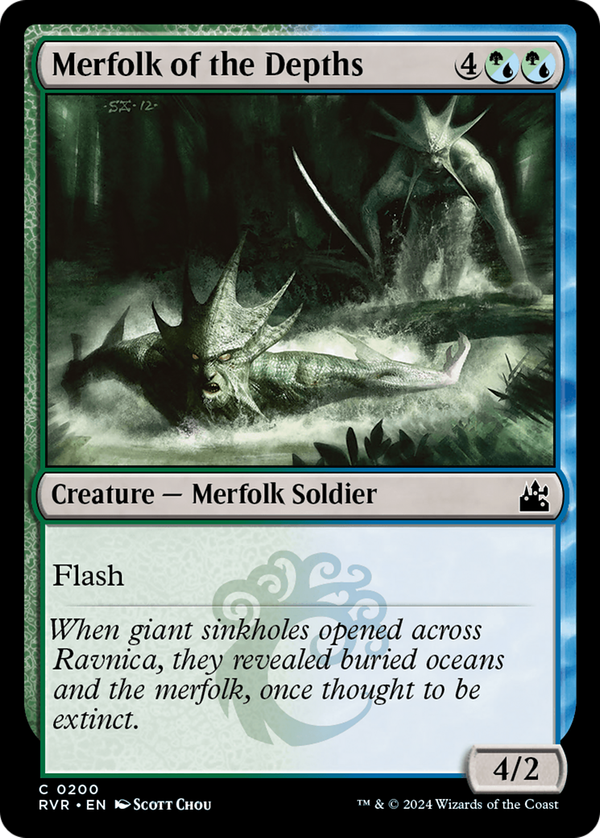 Merfolk of the Depths (rvr)
