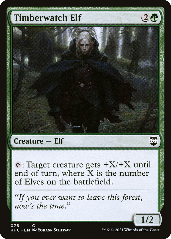 Timberwatch Elf (khc)