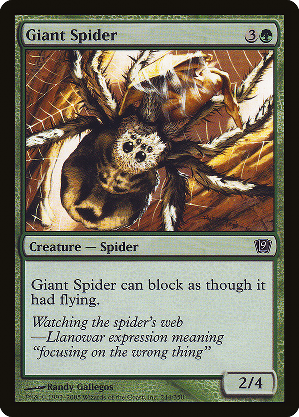 Giant Spider (9ed)