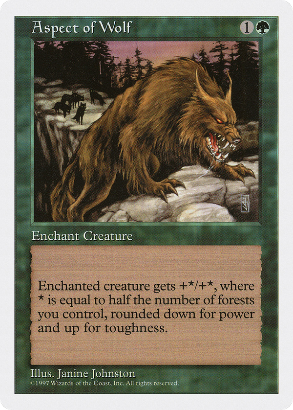 Aspect of Wolf (5ed)