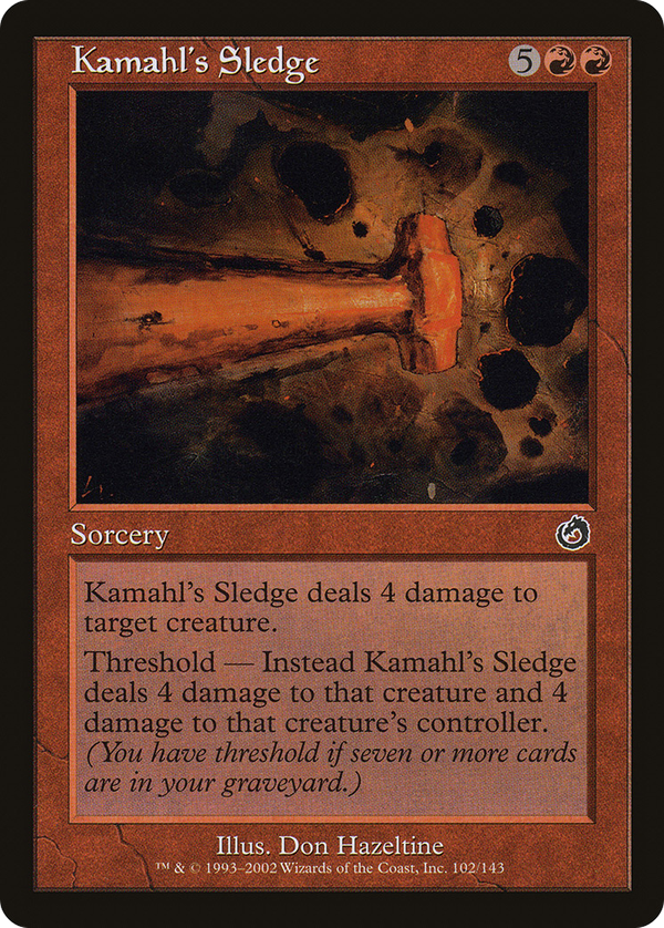 Kamahl's Sledge (tor)