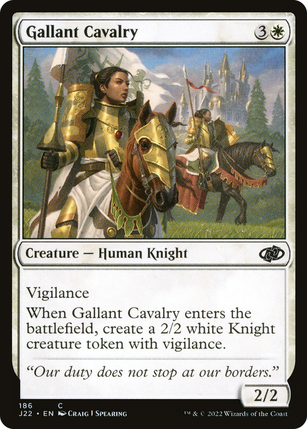 Gallant Cavalry (j22)
