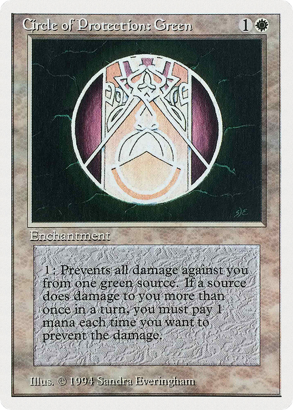Circle of Protection: Green (sum)